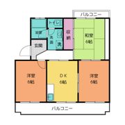 ベルローズの間取り画像