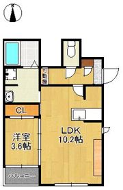 Lila城野の間取り画像