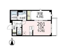 クリンゲル元住吉の間取り画像
