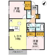 フルールの間取り画像