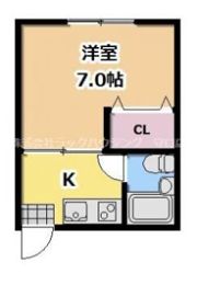 ハイツマエダの間取り画像