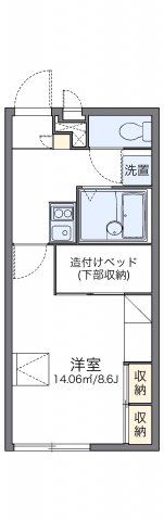 レオパレス太樹の間取り画像