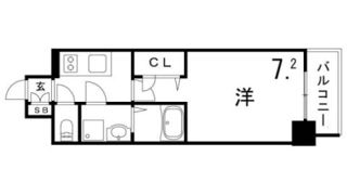 プレサンス三宮ポルトの間取り画像