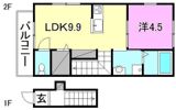 Luna Bianca Houmenの間取り画像