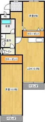 プルミエ小島の間取り画像