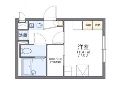 レオパレスドミールブラシェの間取り画像