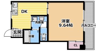シャトー中島別館の間取り画像