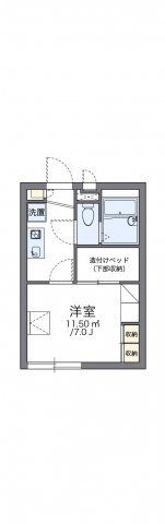 レオパレス清流の間取り画像