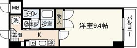 西広島ビレッジの間取り画像