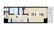 プレサンス神戸プレシャスの間取り画像