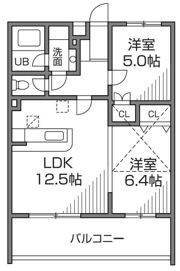 ディアコート国分寺の間取り画像