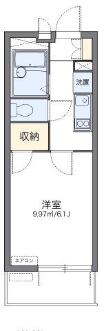 レオパレスラトナの間取り画像