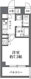 HF駒沢公園レジデンスの間取り画像