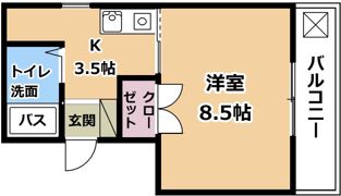 コマザワビルの間取り画像