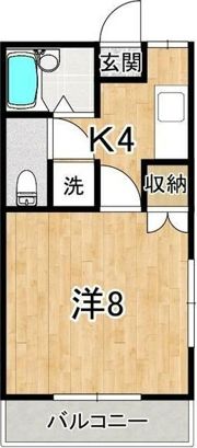リッチモンド仏生山Ⅰの間取り画像