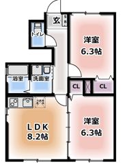 M・S・Kの間取り画像