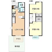 テラス陽光台の間取り画像