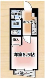 カサベージュ天神橋の間取り画像
