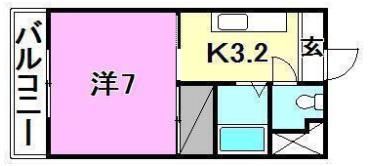 イージーマンションの間取り画像