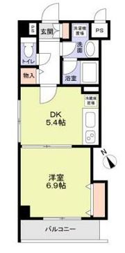 カナルマルテの間取り画像