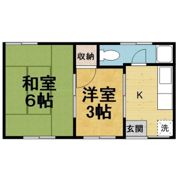 和美荘2棟の間取り画像