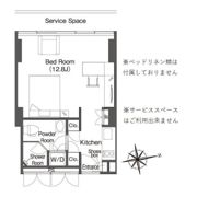 ウエリスアーバン品川タワーの間取り画像