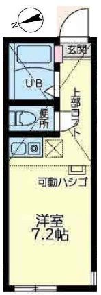 ユナイト弘明寺カールシュミットの間取り画像