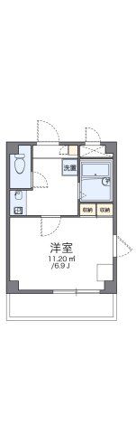 レオパレス池袋ウエストの間取り画像