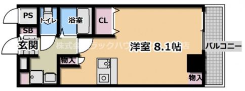 カーサ北本通の間取り画像