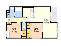 Maison Fioreの間取り画像