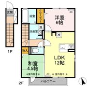 北野翠亭/エアリクス 北野翠亭Ⅱの間取り画像