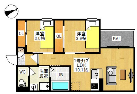間取図