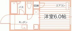 コーポプチⅠの間取り画像