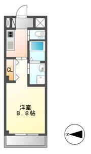 MIssion（ミッション）の間取り画像