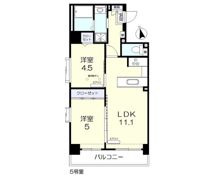 サンセール東古松Ⅱの間取り画像