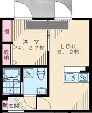 Reaf西荻北の間取り画像
