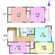 坂本邸の間取り画像