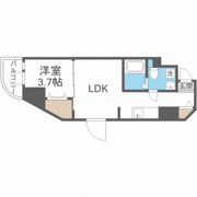 RIDGE江坂(旧ルクレ江坂)の間取り画像