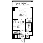 Dolce Vita 新大阪の間取り画像