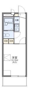 レオパレス川口東の間取り画像