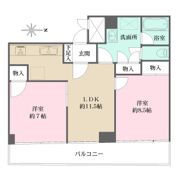 つばきハイムの間取り画像