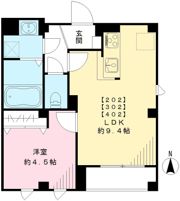 プランドール赤羽の間取り画像
