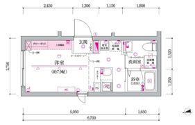 ベルシードステアー日暮里の間取り画像
