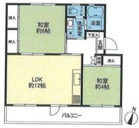 六浦台団地の間取り画像
