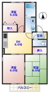 パークメゾンAの間取り画像