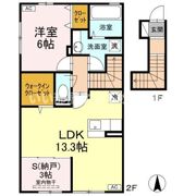 スペリアージュ A棟の間取り画像