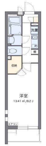 クレイノビッグアローの間取り画像