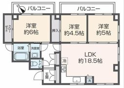 サンクタス西新宿の間取り画像