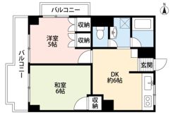 ハイホームズ七瀬の間取り画像