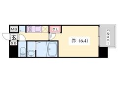 エステムコート神戸ステーションウィズの間取り画像